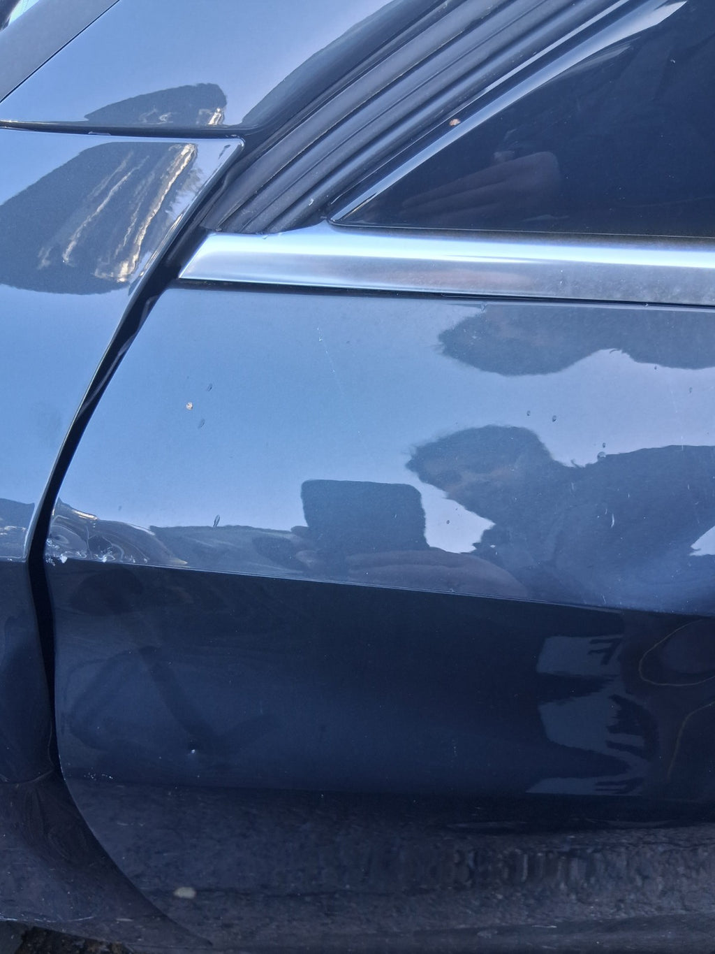 2025 AUDI A3 8Y HATCHBACK FACELIFT NSF PASSENGER SIDE LEFT BARE DOOR GREY LX7L
