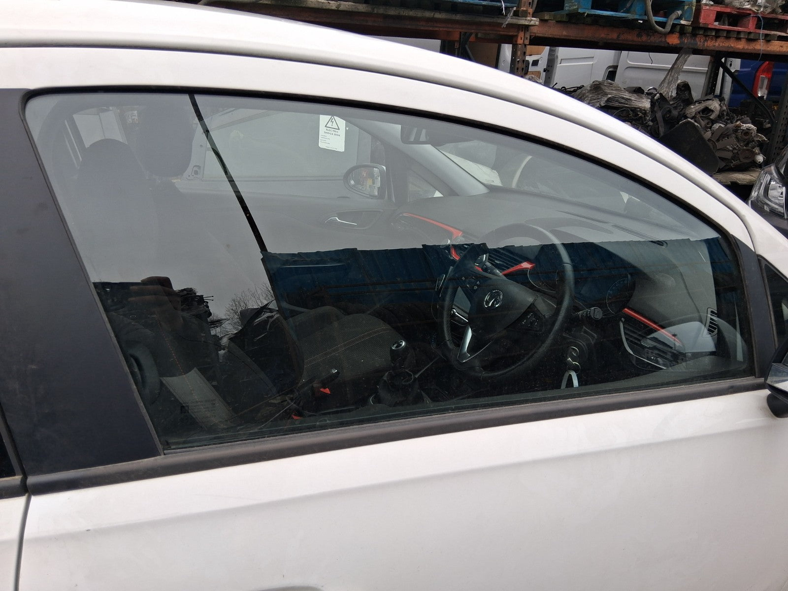 2019 VAUXHALL CORSA E 3 DOOR OS DRIVER SIDE RIGHT WINDOW GLASS