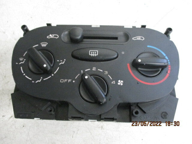 PEUGEOT 206 2003 HEATER AC CLIMATE CONTROL SWITCH PANEL