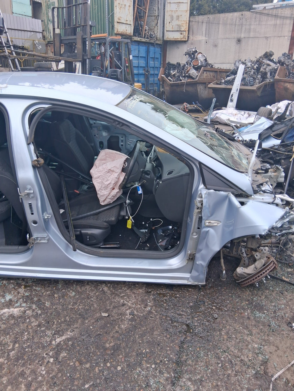 2019 VAUXHALL ASTRA K OSF DRIVER SIDE FRONT RIGHT QUARTER PANEL SILVER Z189