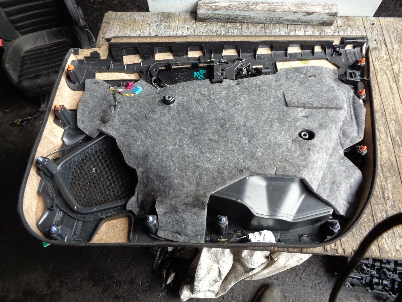 MERCEDES A CLASS 2017 W176 NEAR PASSENGER SIDE FRONT DOOR CARD A2467201348