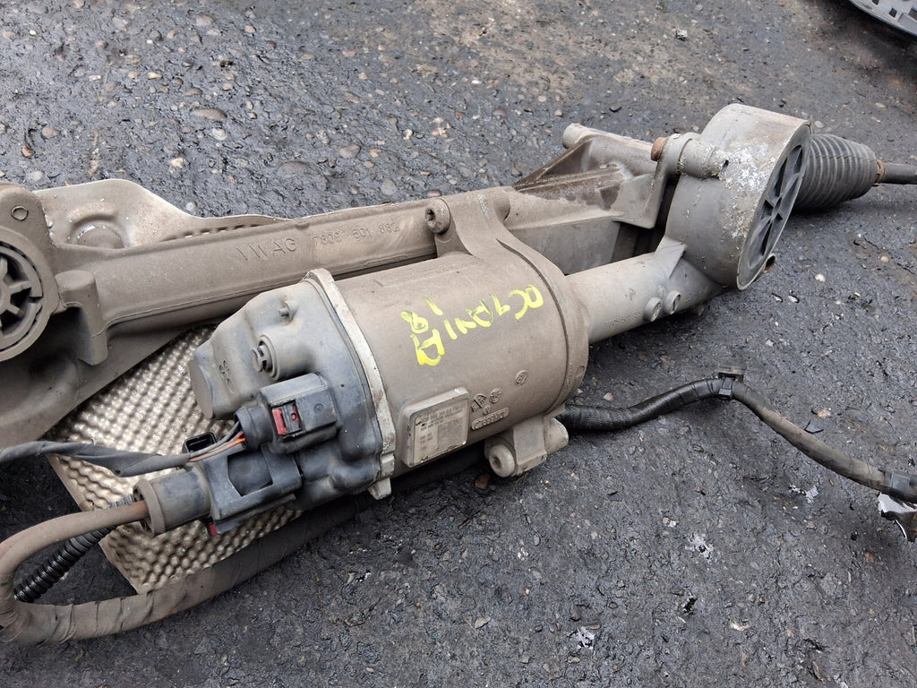 2018 SKODA OCTAVIA MK3 ELECTRIC POWER STEERING RACK 5Q0909144AA