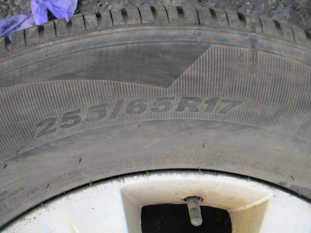 2006 NISSAN PATHFINDER R51 4 x ALLOY WHEEL SET WITH TYRE 255/65R17