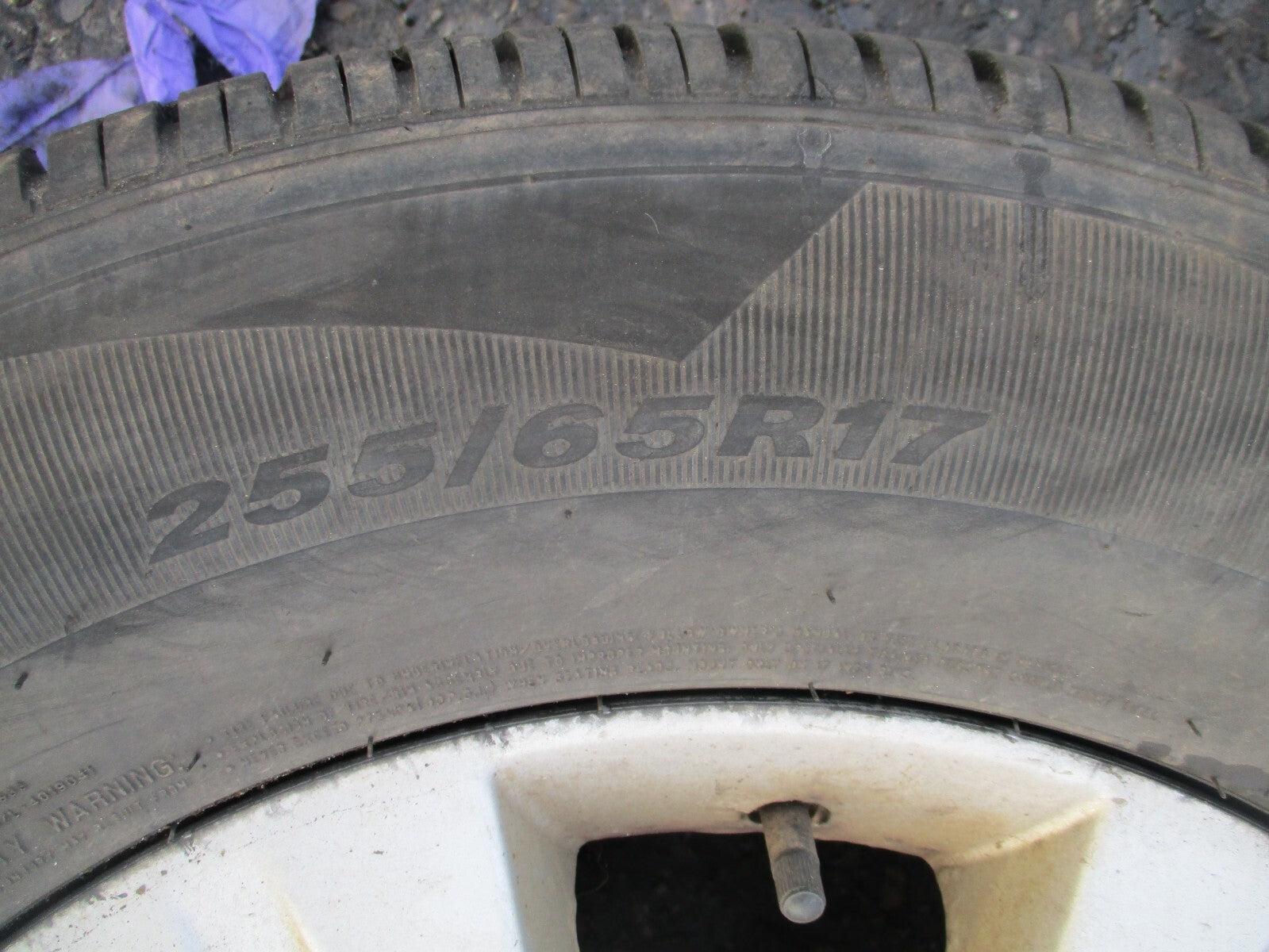 2006 NISSAN PATHFINDER R51 4 x ALLOY WHEEL SET WITH TYRE 255/65R17