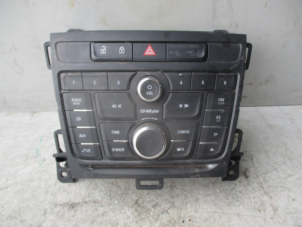 2014 VAUXHALL ZAFIRA C MK3 RADIO STEREO CONTROL SWITCH PANEL 13435410