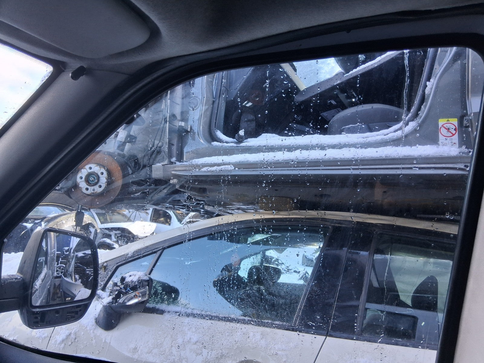2015 VAUXHALL COMBO D OSF DRIVER SIDE FRONT RIGHT WINDOW GLASS