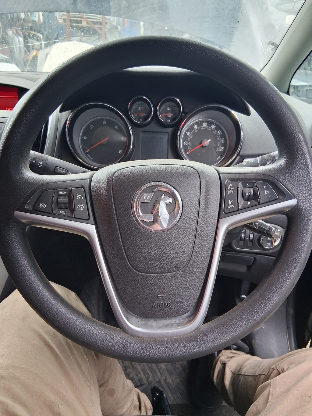 2014 VAUXHALL ZAFIRA TOURER C MK3 MULTIFUNCTIONAL STEERING WHEEL WITHOUT AIRBAG