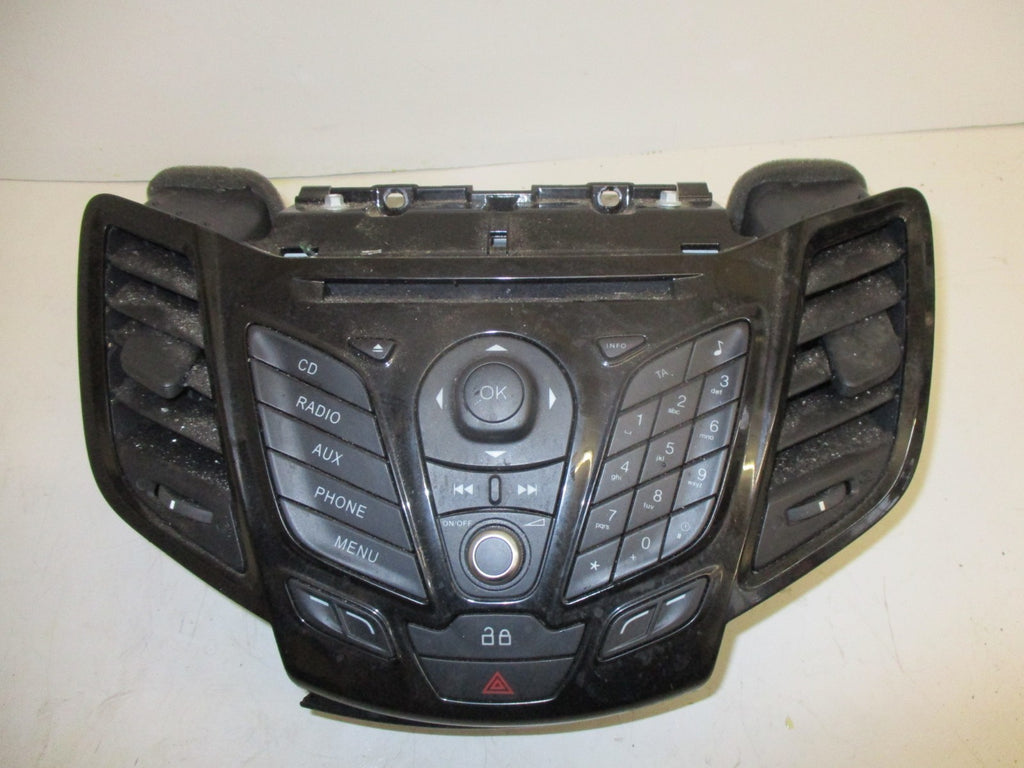 FORD FIESTA MK8 STEREO CD PLAYER RADIO AND CONTROL PANEL UNIT AM5T18C815PG