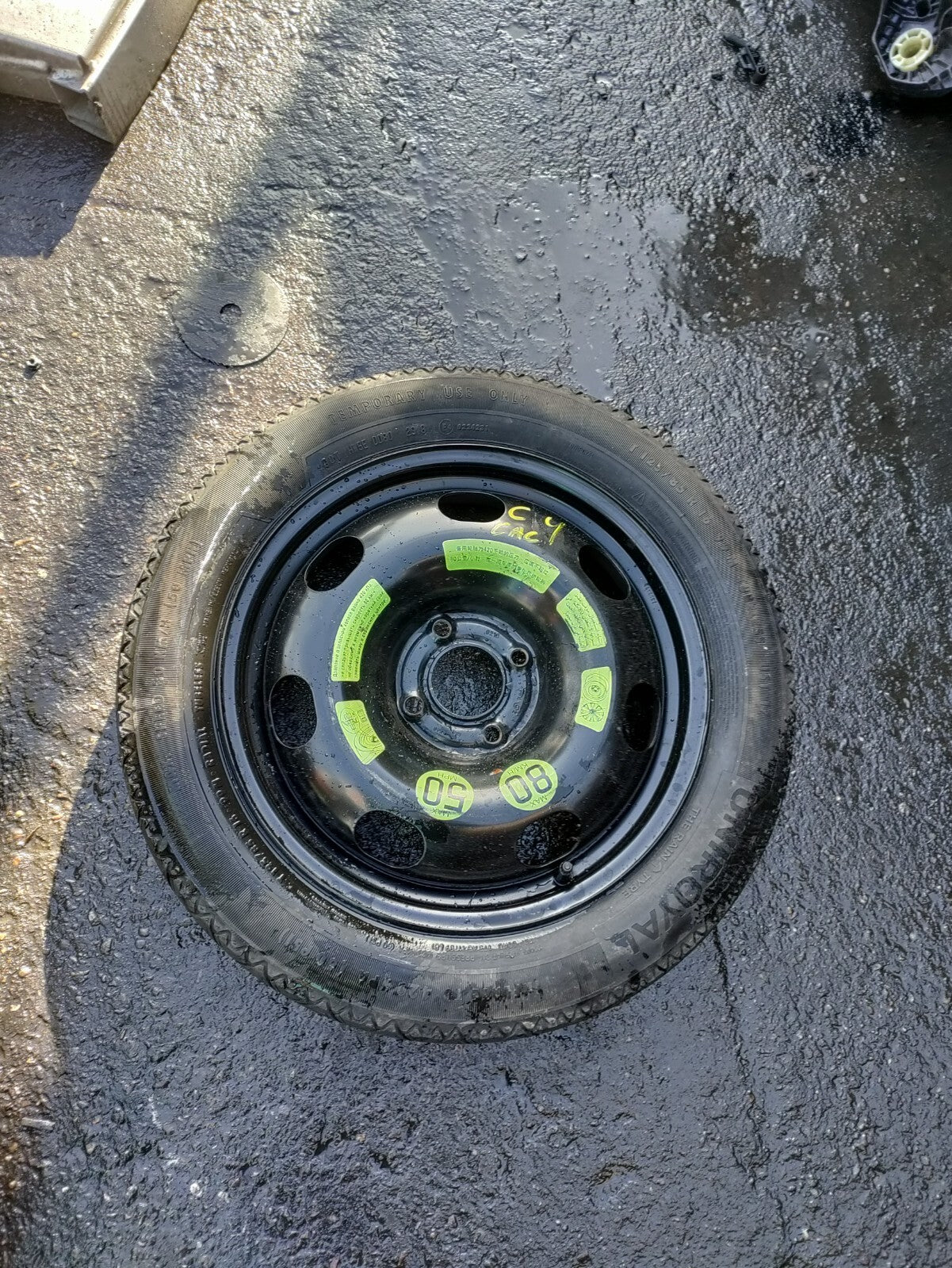 2019 CITROEN C4 CACTUS 16 INCH SPARE WHEEL 125/85R16