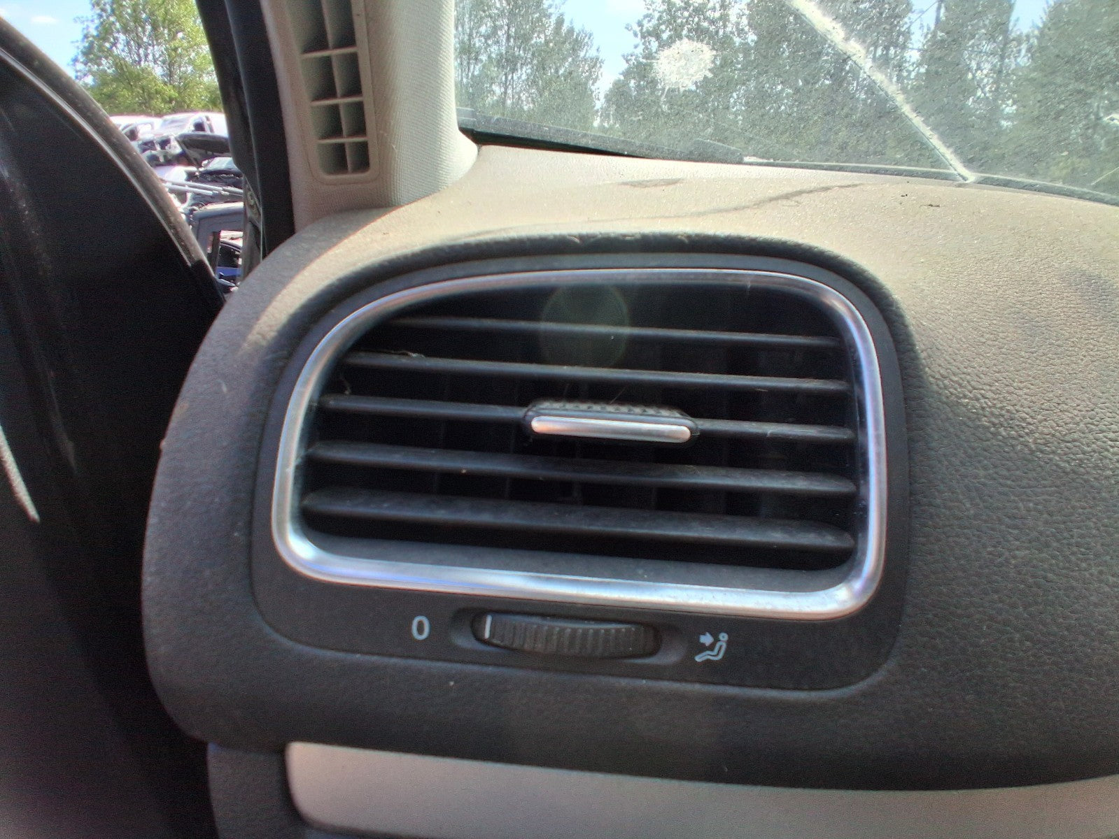 2012 VW VOLKSWAGEN GOLF MK6 NS PASSENGER SIDE FRONT INTERIOR AIRVENT