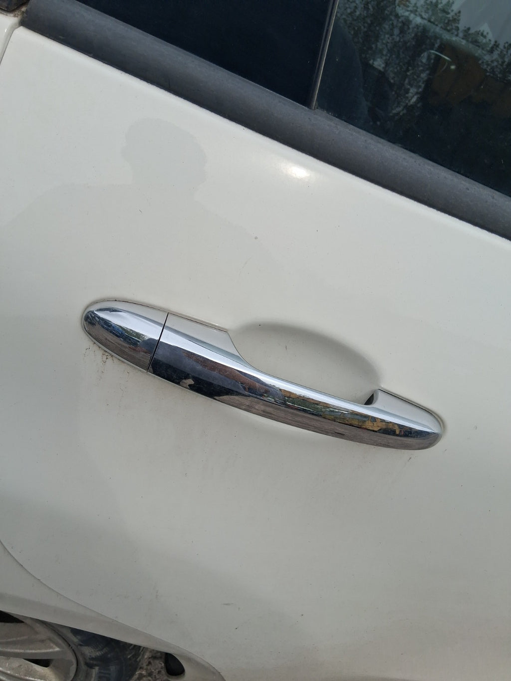 2019 FIAT 500L URBAN OSR DRIVER SIDE REAR EXTERIOR DOOR HANDLE CHROME