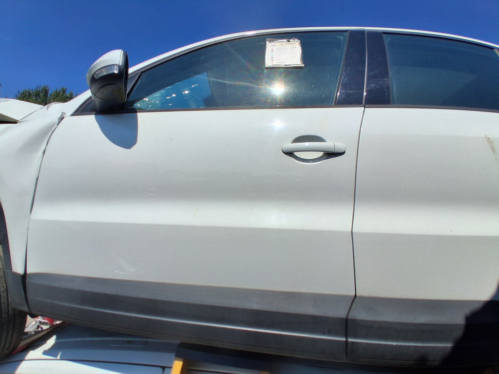 2013 VW VOLKSWAGEN TIGUAN MK1 NSF PASSENGER SIDE FRONT BARE DOOR WHITE LC9A