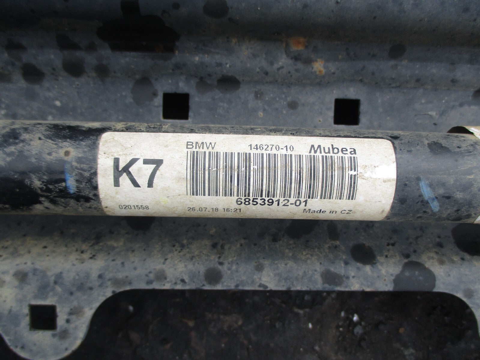 BMW X1 F48 2.0 DIESEL FRONT SUBFRAME CRADLE 6872729