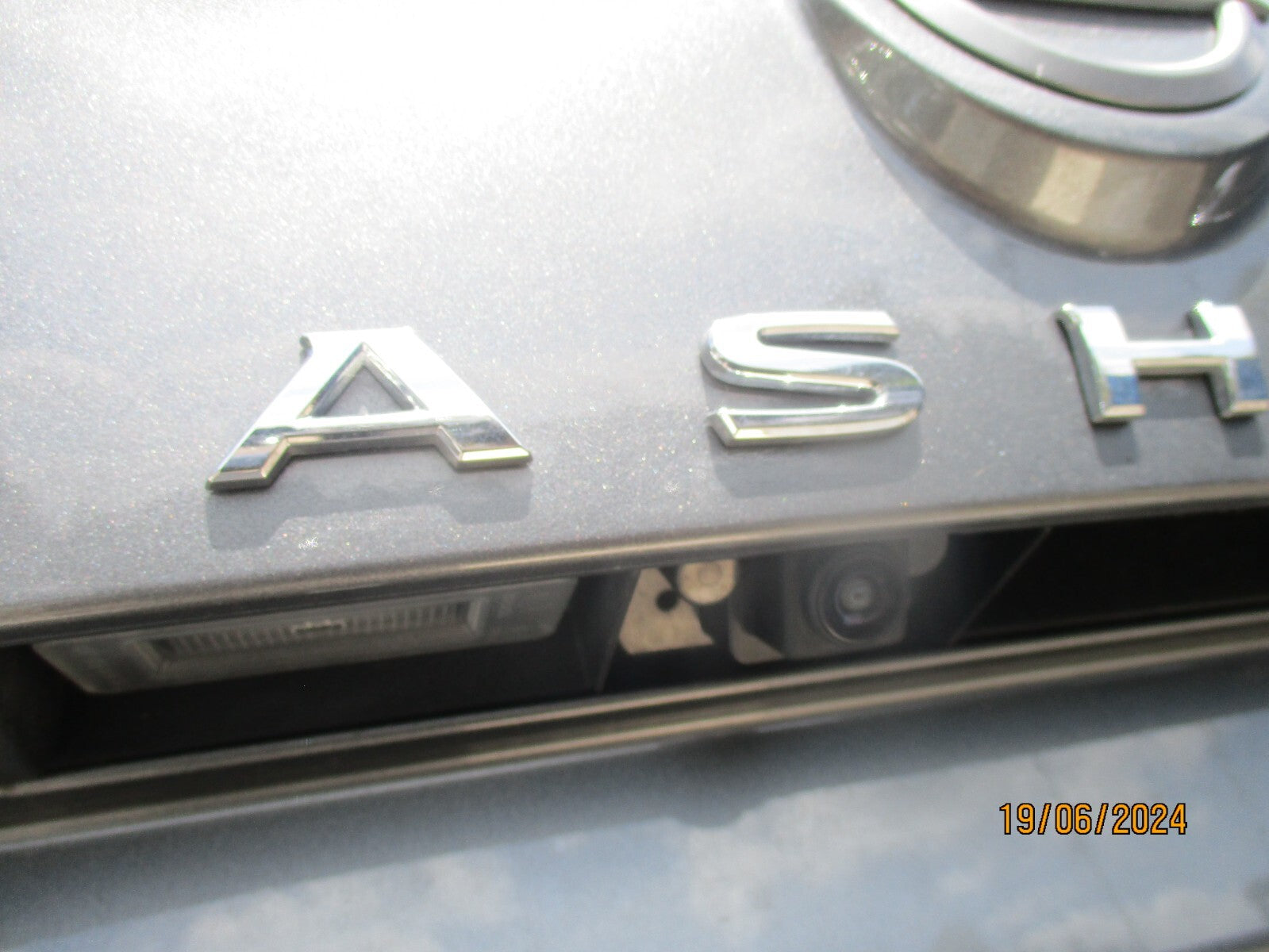 NISSAN QASHQAI J12 2023 HATCHBACK REAR VIEW PARKING CAMERA
