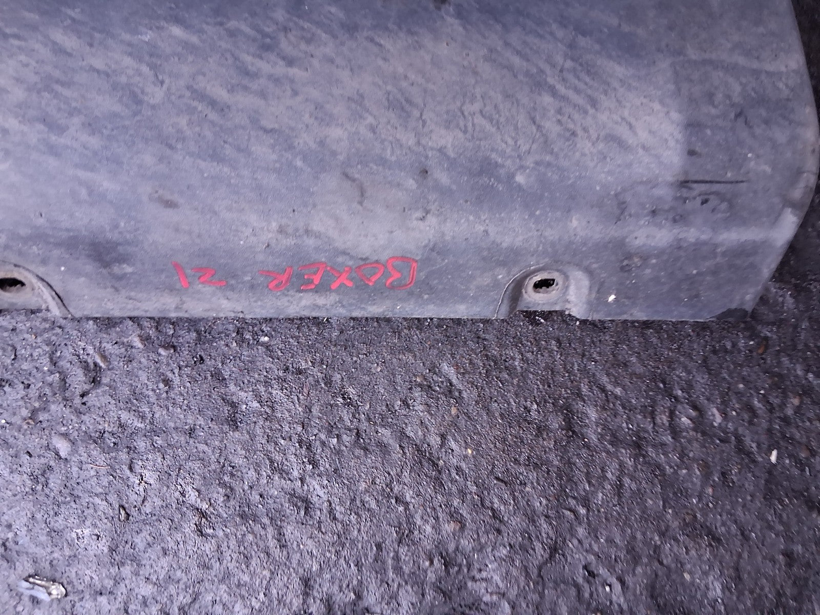2021 PEUGEOT BOXER MK3 OSR DRIVER SIDE REAR RIGHT WHEEL ARCH TRIM 1311712070