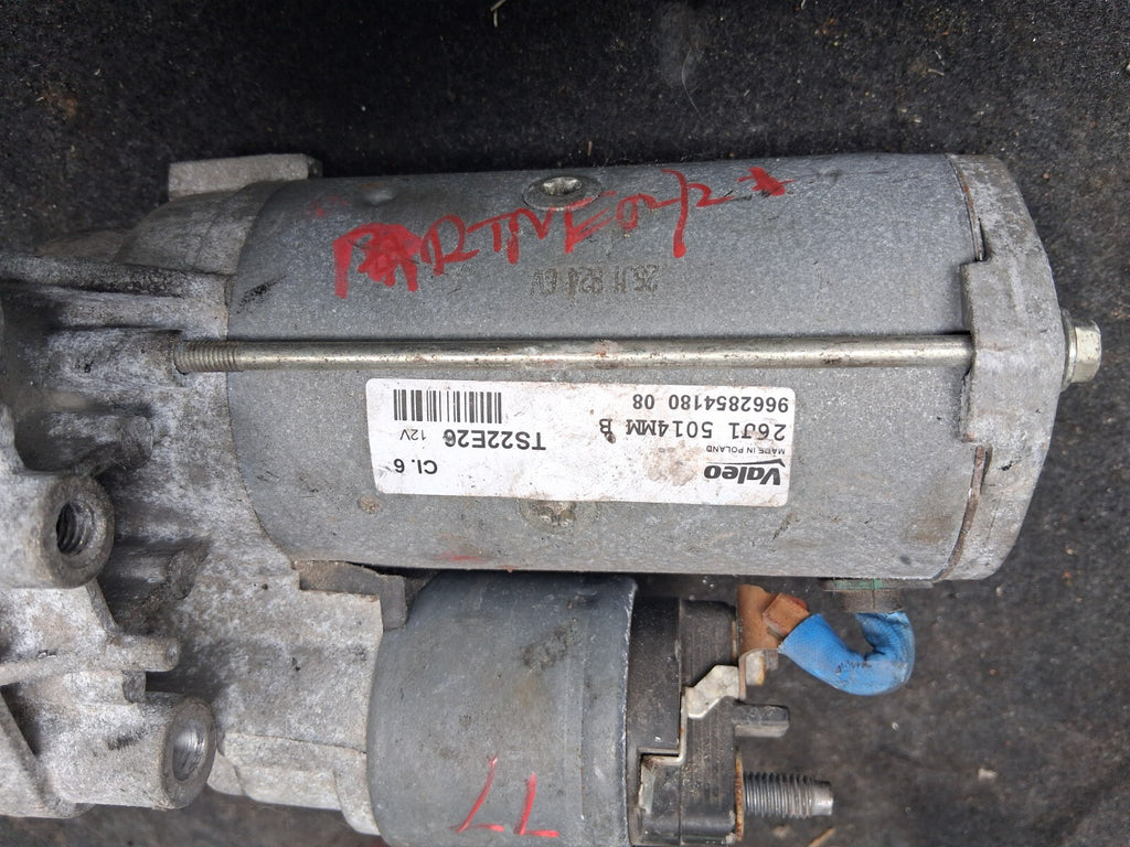 2021 PEUGEOT PARTNER K9 MK3 1.5 DIESEL STARTER MOTOR 9662854180
