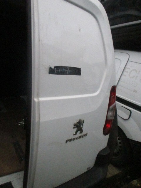 2021 PEUGEOT PARTNER MK3 K9 OSR DRIVER SIDE REAR BARE DOOR WHITE