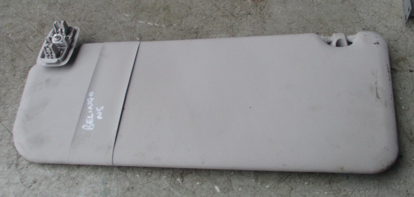 2021 CITROEN BERLINGO NSF PASSENGERS SIDE FRONT SUN VISOR SUNVISOR