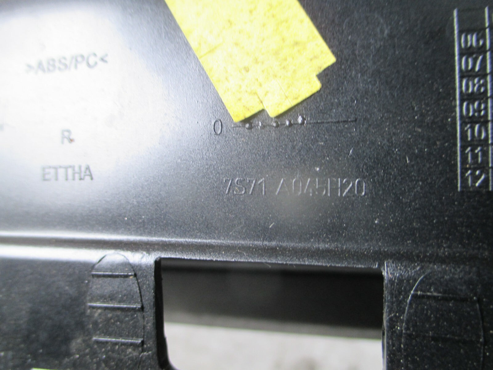 FORD MONDEO 2010 MK3 CENTRE CONSOLE SURROUND TRIM 7S71A045H20