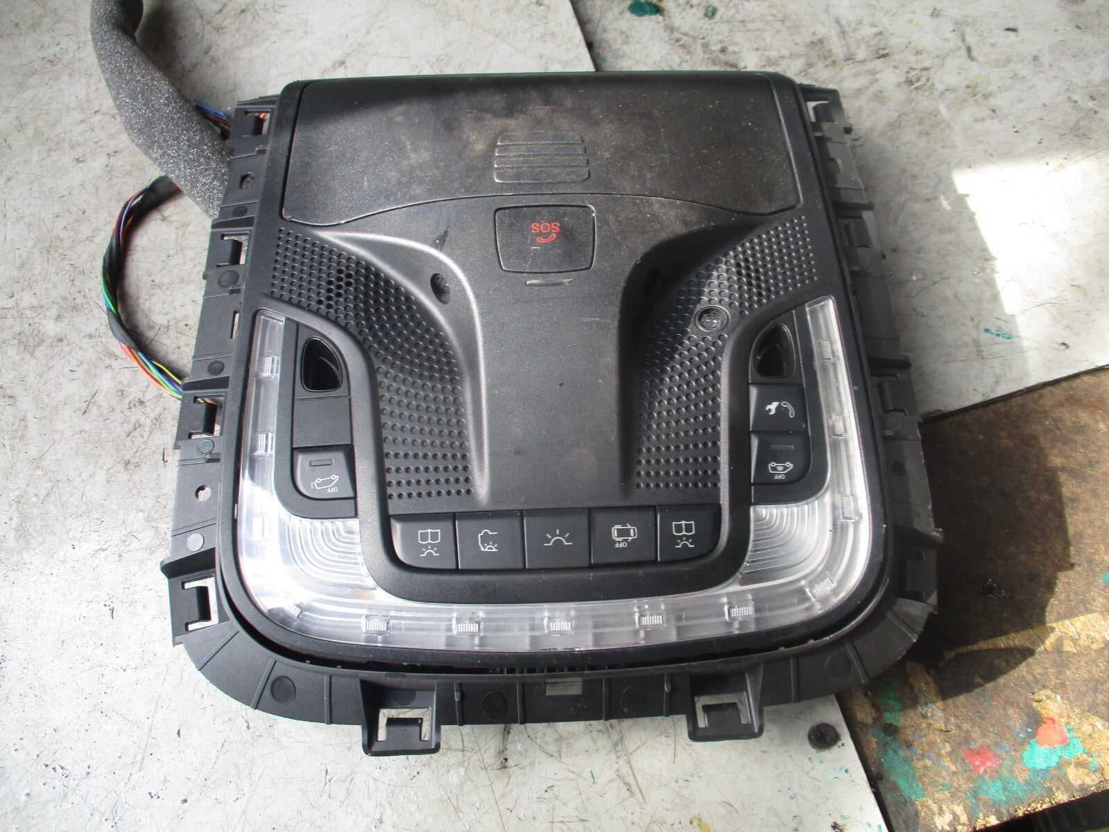 2021 MERCEDES SPRINTER W907 INTERIOR FRONT ROOF READING LIGHT A4478200035