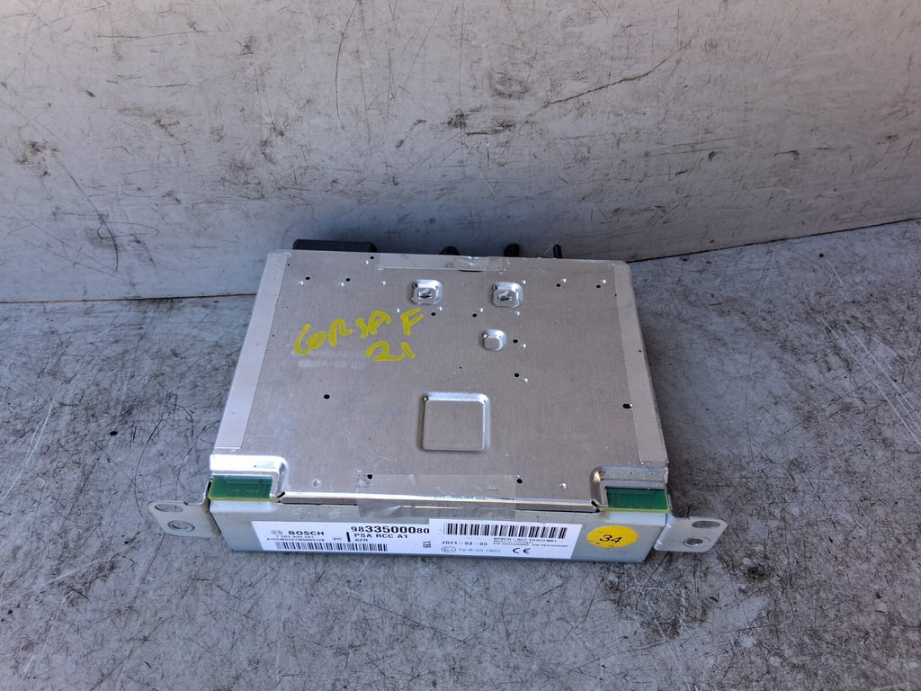 VAUXHALL CORSA F 2021 CD PLAYER RADIO STEREO HEAD UNIT 9833500080