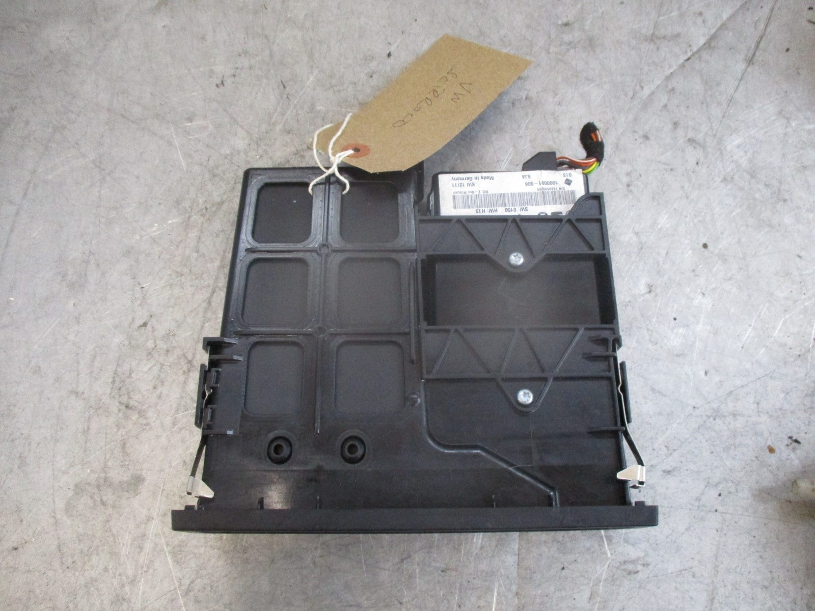 VW VOLKSWAGEN SCIROCCO MK3 2011 MULTIMEDIA IN INTERFACE STORAGE BOX 5N0035341E