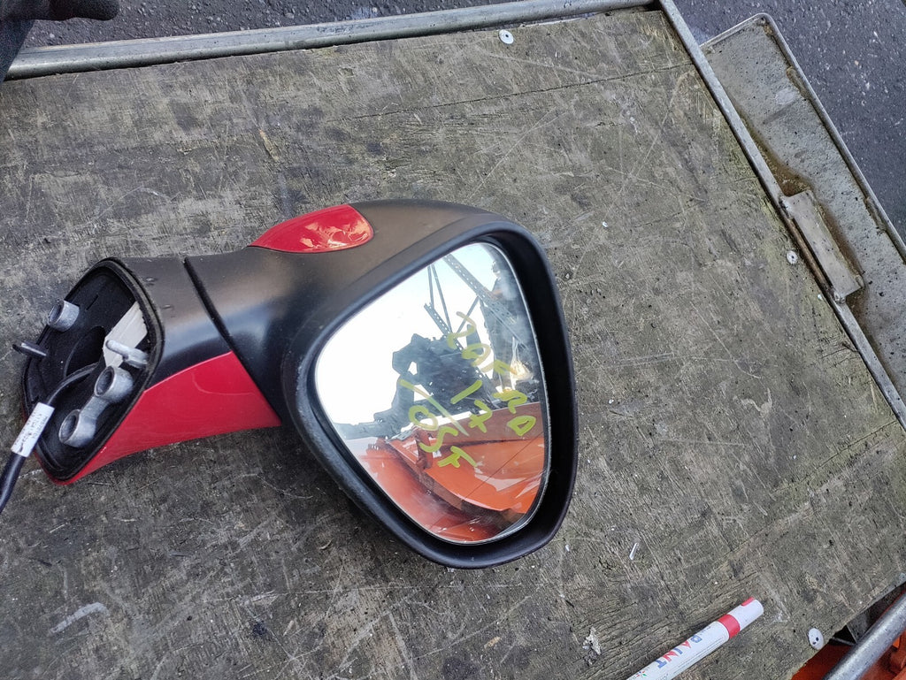 VAUXHALL ZAFIRA C MK3 OSF DRIVER SIDE WING MIRROR RED