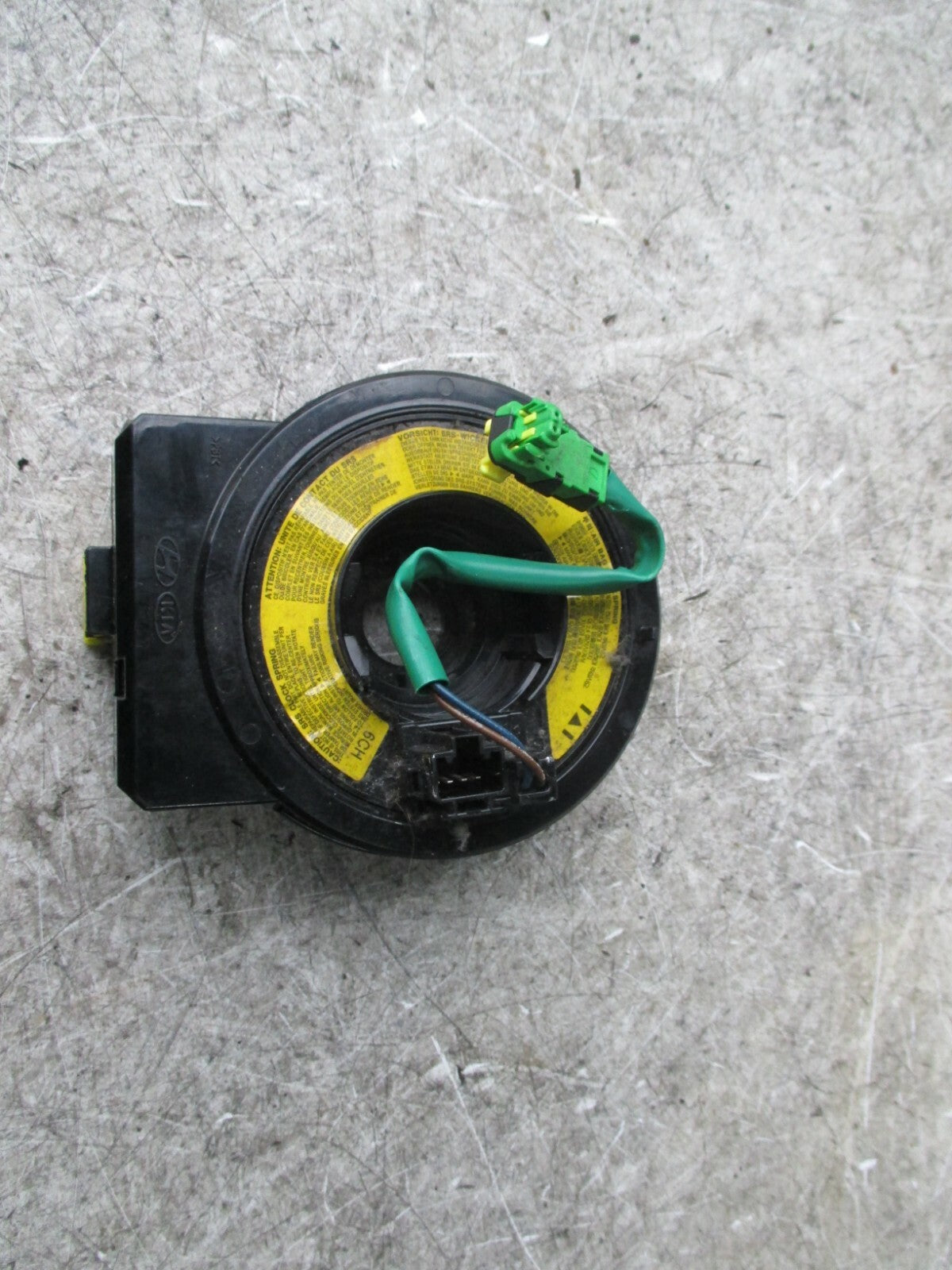 HYUNDAI GETZ 2007 MK1 CENTRE AIRBAG SQUIB RING