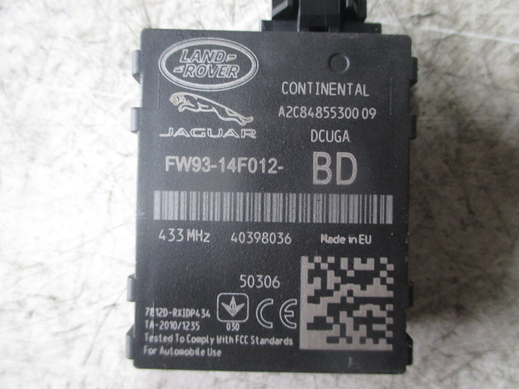 JAGUAR XE X760 2016 2.0 DIESEL DISCOVERY SPORT CONTROL UNIT MODULE FW9314F012BD