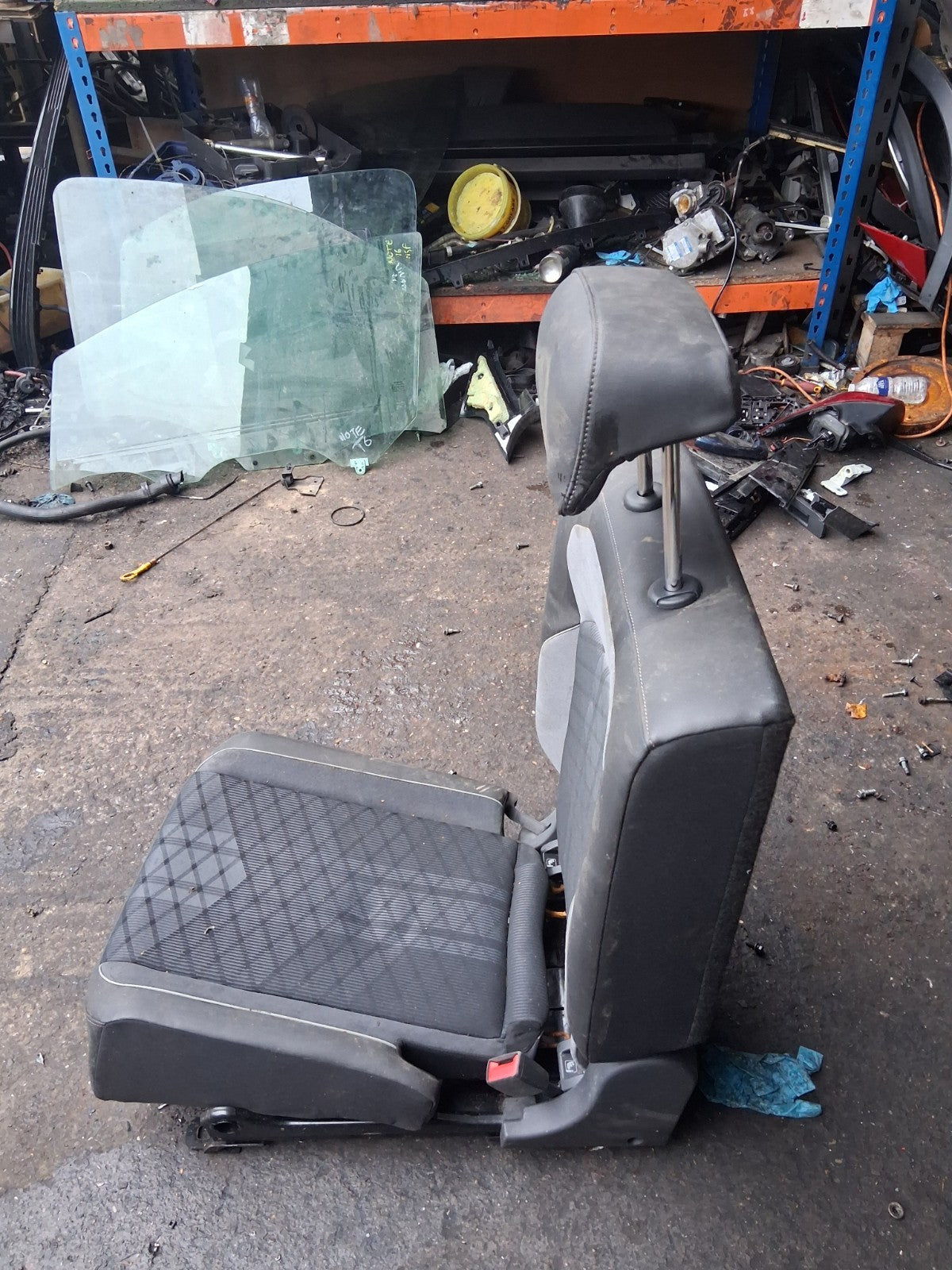 2023 VW VOLKSWAGEN TIGUAN MK2 OSR DRIVER SIDE REAR SINGLE SEAT HALF LEATHER