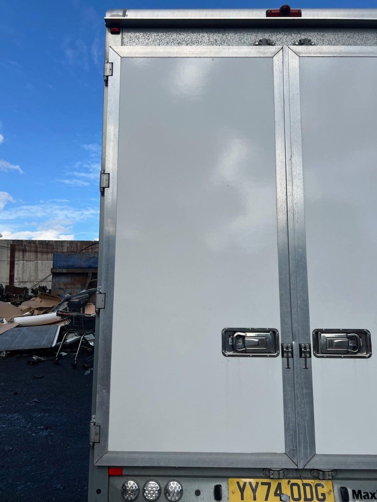 2024 FIAT DUCATO MK3 BOX LUTON NSR PASSENGER SIDE REAR VAN DOOR