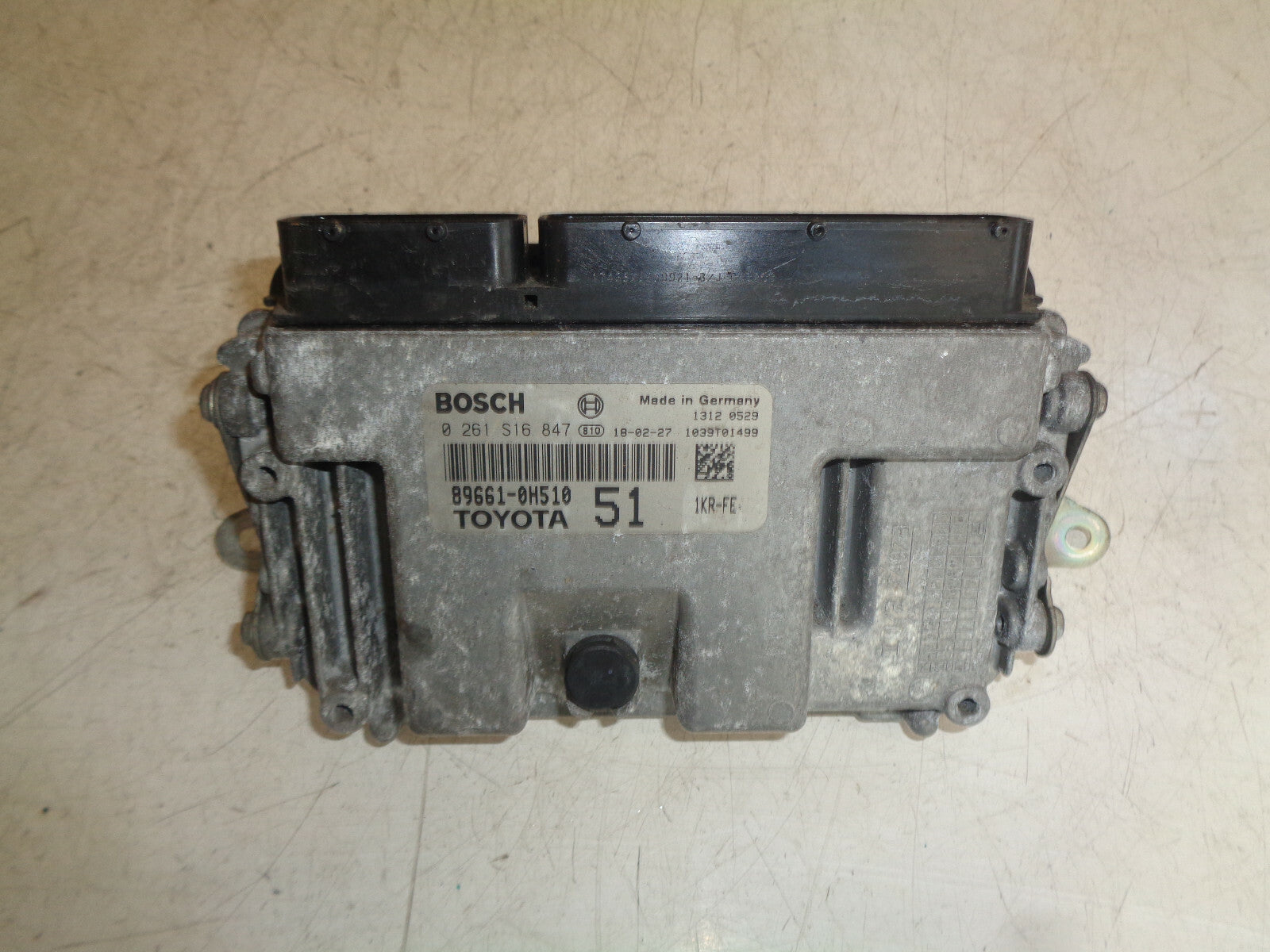 PEUGEOT 108 TOYOTA AYGO 2018 1.0PETROL ENGINE ECU CONTROL MODULE UNIT 896610H510