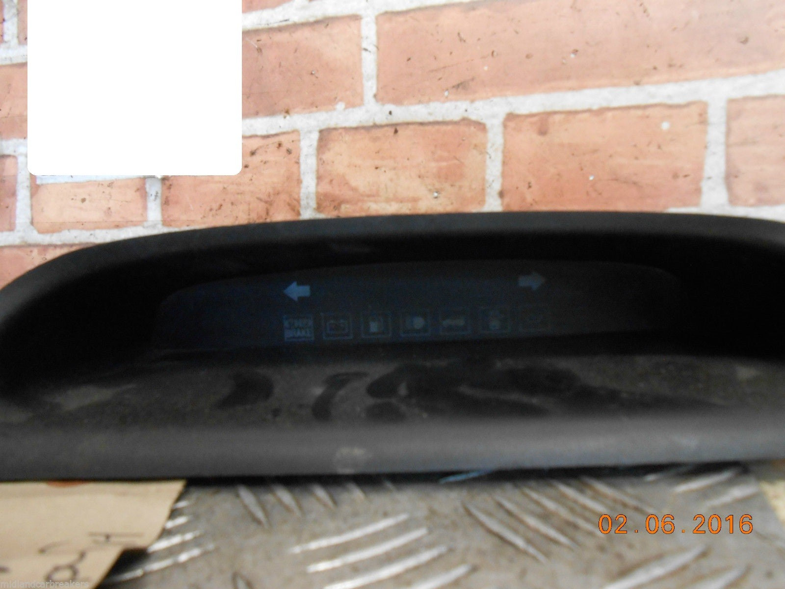 HYUNDAI MATRIX 2003 CDX 1.8 DASHBOARD INSTRUMENT DISPLAY SCREEN 7070-07300H