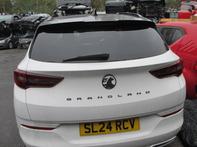 2024 VAUXHALL GRANDLAND MK1 FACELIFT REAR BARE TAILGATE BOOT LID WHITE