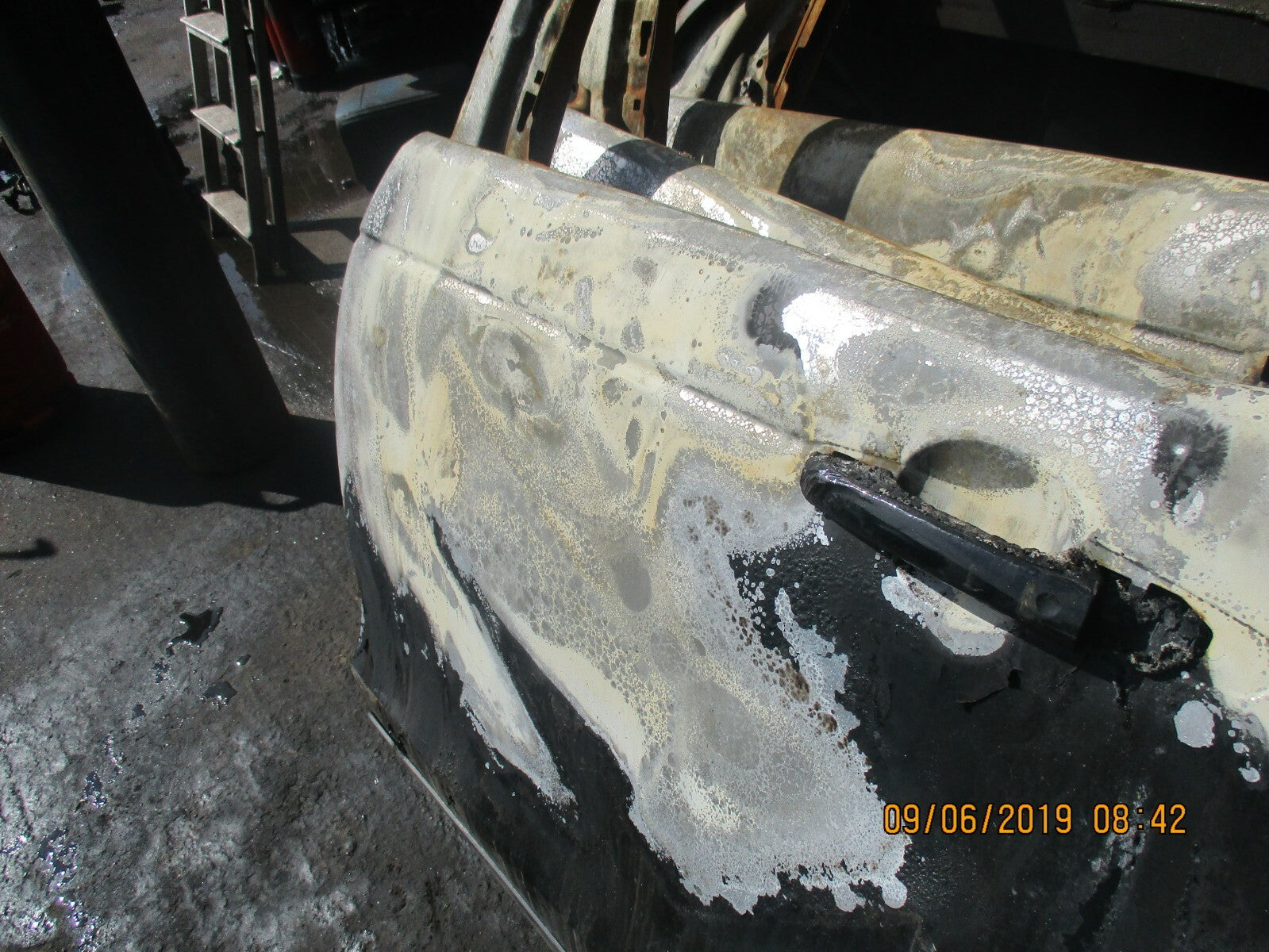 LAND ROVER DISCOVERY SPORT L550 NSR PASSENGER SIDE REAR DOOR BARE DAMAGED