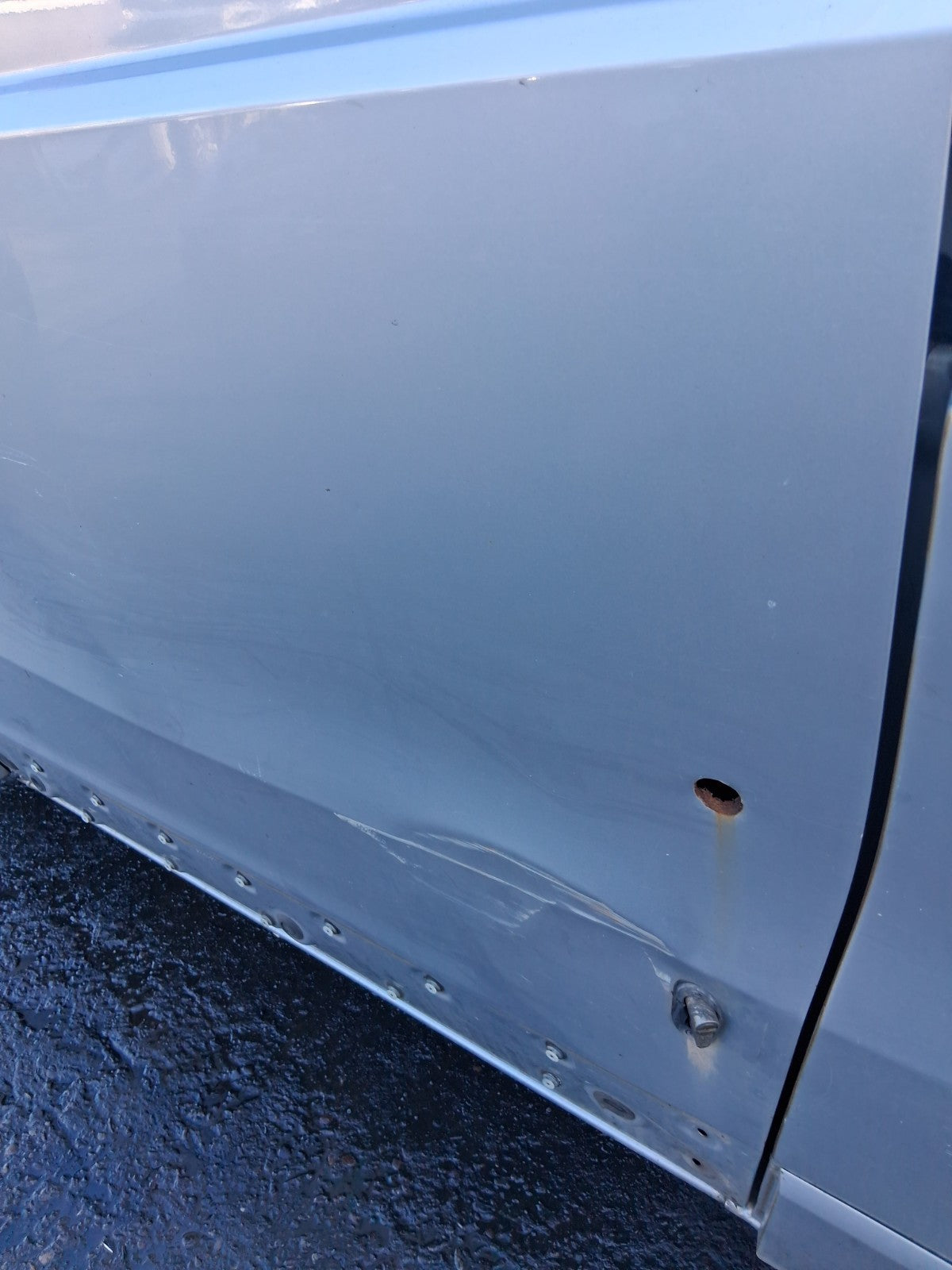 2017 VAUXHALL VIVARO MK2 NS PASSENGER SIDE COMPLETE SLIDING DOOR SILVER L193
