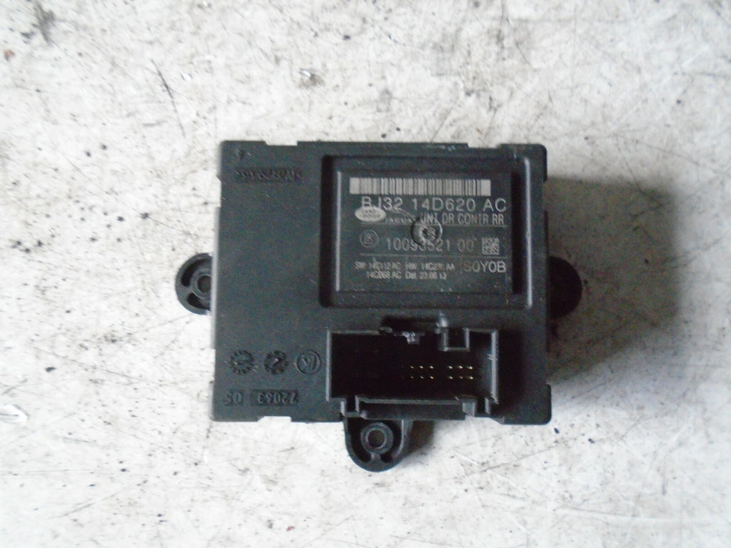 RANGE ROVER EVOQUE 2013 L538 OSR REAR DRIVER SIDE DOOR CONTROL MODULE BJ3214D620