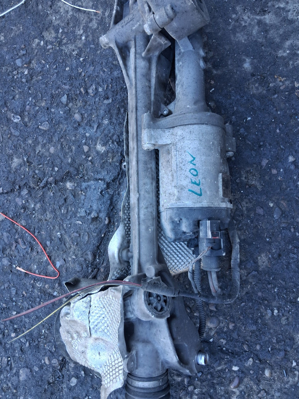 2017 SEAT LEON MK3 1.4 PETROL POWER STEERING RACK 5Q0909144T