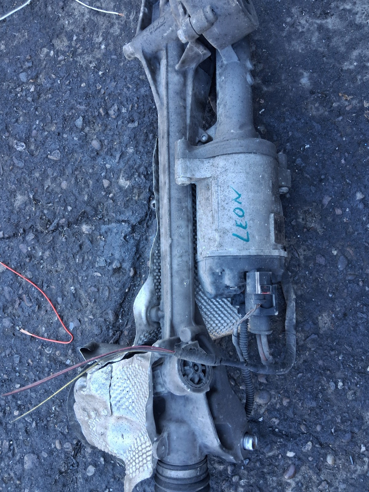 2017 SEAT LEON MK3 1.4 PETROL POWER STEERING RACK 5Q0909144T