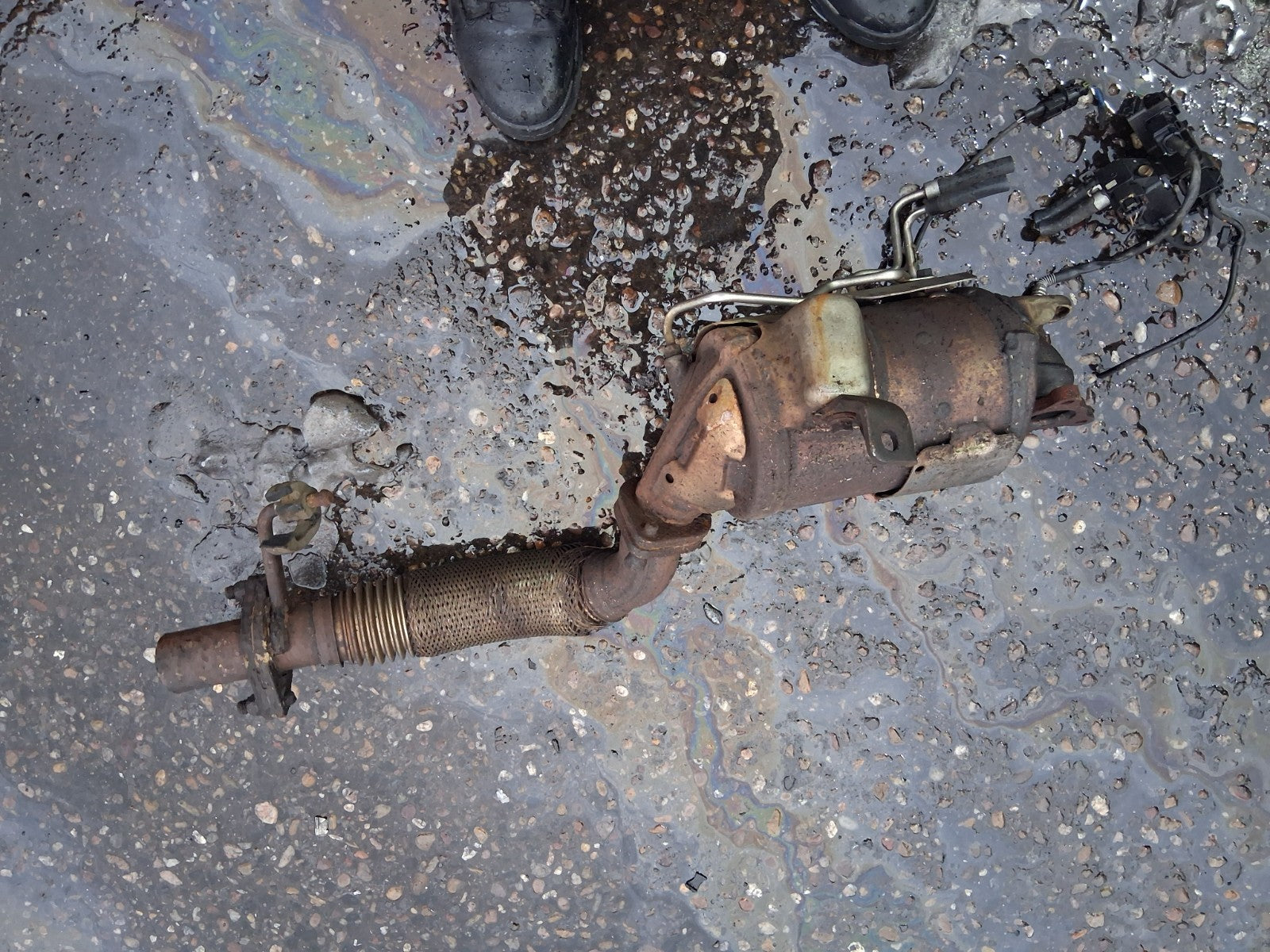 2012 KIA SPORTAGE MK3 1.7 DIESEL DPF CATALYTIC CONVERTER CF2A 760