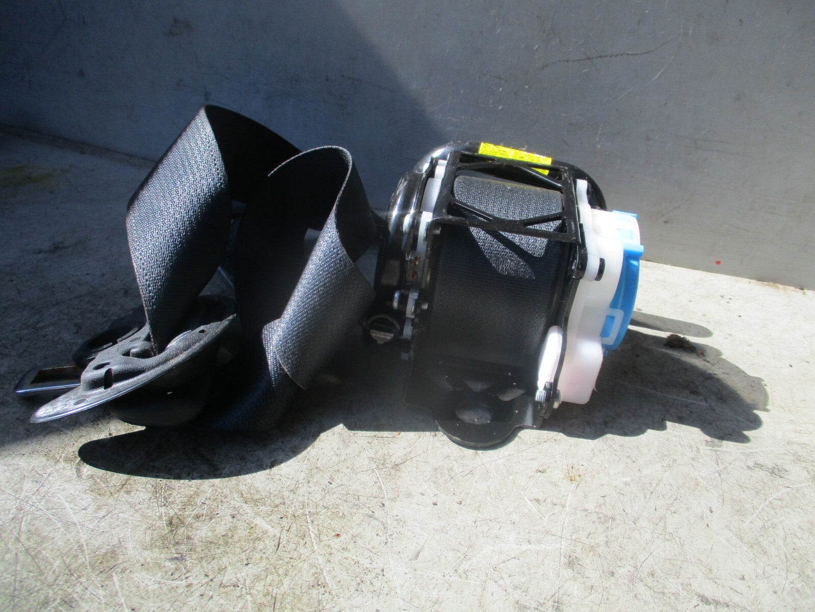 2019 PEUGEOT 108 OS DRIVER SIDE RIGHT SEAT BEALT 308043599JN7AR