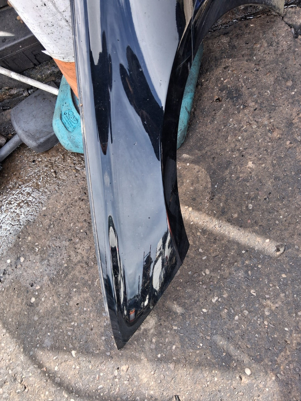 2014 BMW 3 SERIES F31 ESTATE NSF PASSENGER SIDE FRONT WING PANEL BLACK