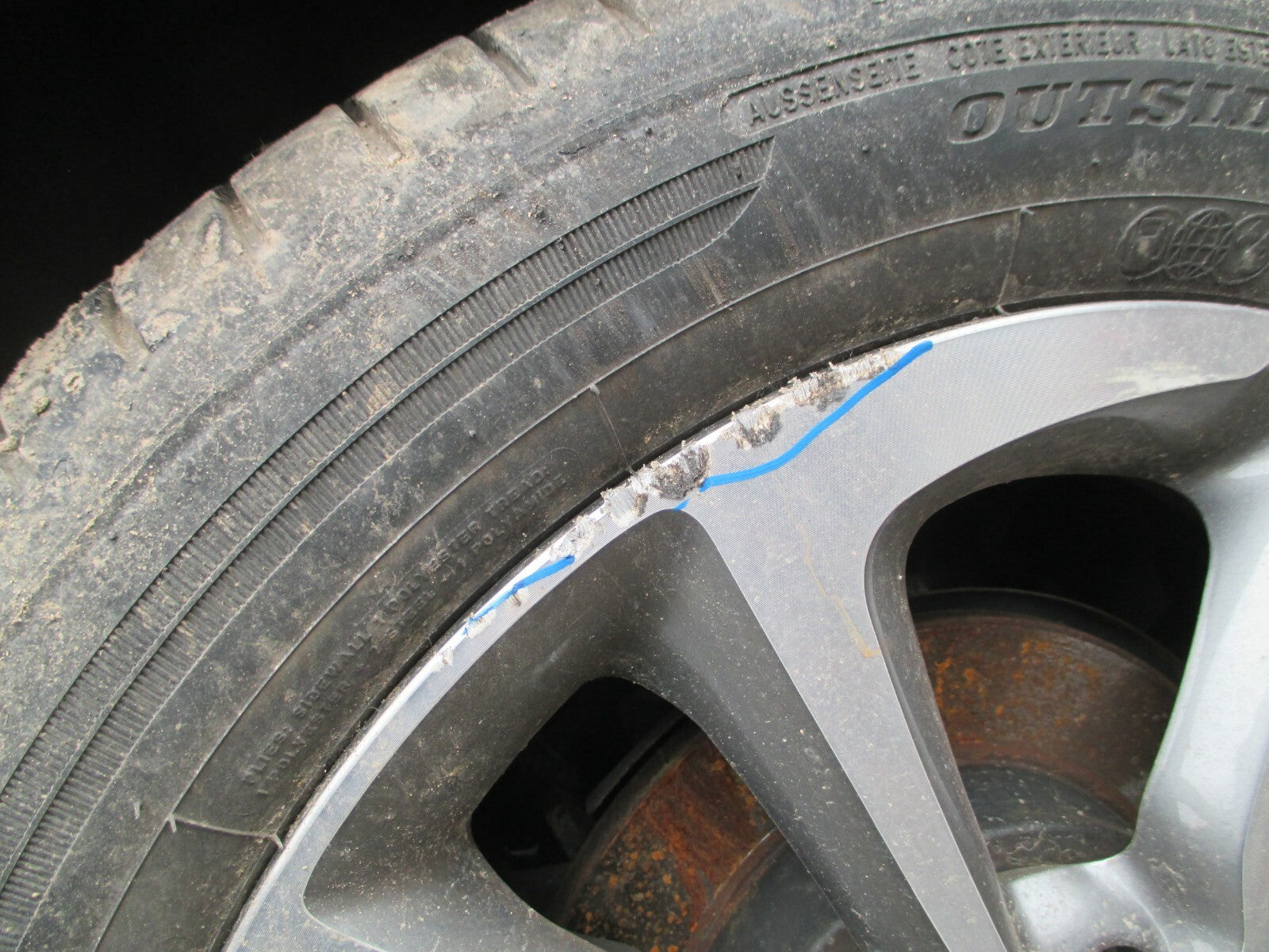 HYUNDAI i20 2015 - 18 WHEEL AND TYRE 195 55 16 16 INCH