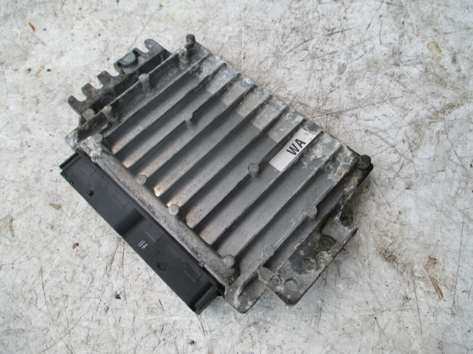 CHEVROLET KALOS 2007 1.2 PETROL ECU ENGINE CONTROL MODULE UNIT 96435559