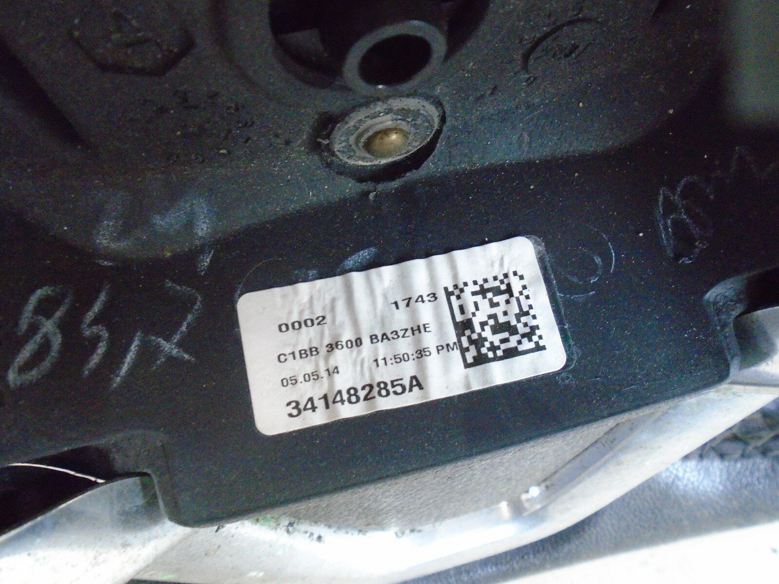 FORD FIESTA MK7 2014 3 SPOKE MULTIFUNCTION STEERING WHEEL C1BB3600BA3ZHE