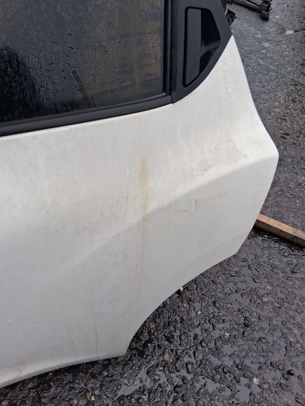 2016 NISSAN JUKE MK1 NSR PASSENGER SIDE REAR LEFT COMPLETE DOOR WHITE