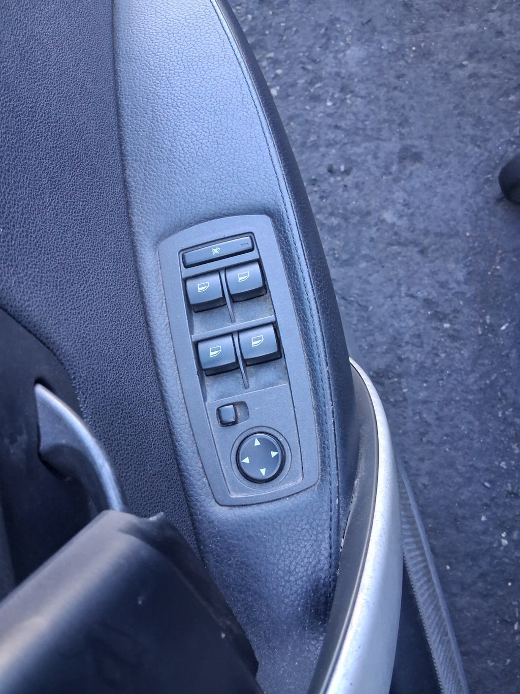 2004 BMW X3 E83 OSF DRIVER SIDE FRONT RIGHT COMPLETE DOOR BLACK