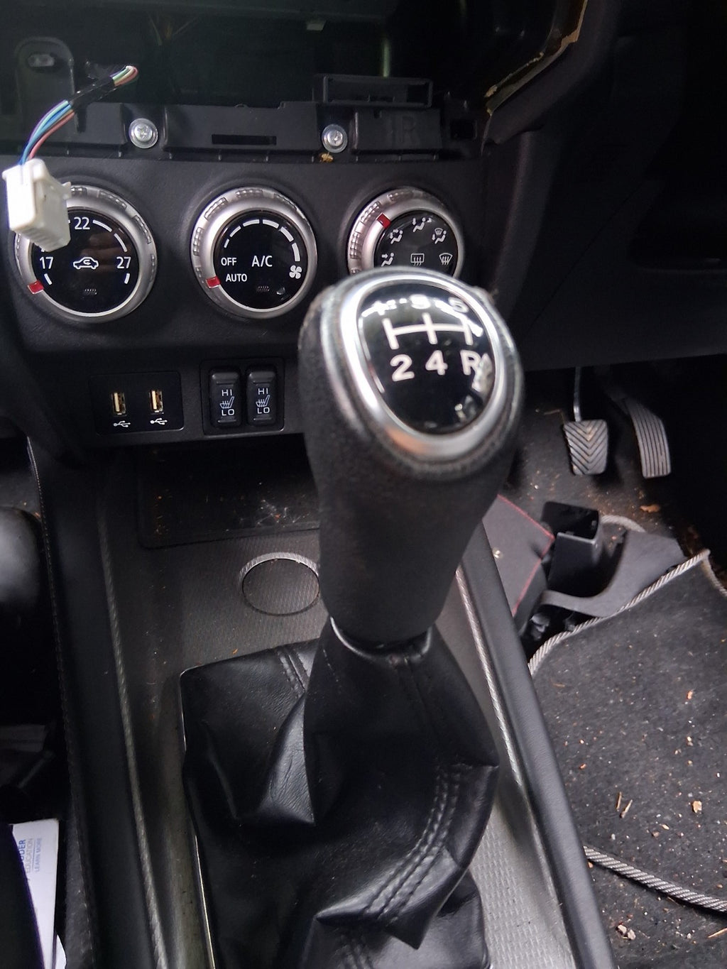 2020 MITSUBISHI ASX MANUAL GEAR STICK GEAR SHIFTER GEAR LEVER