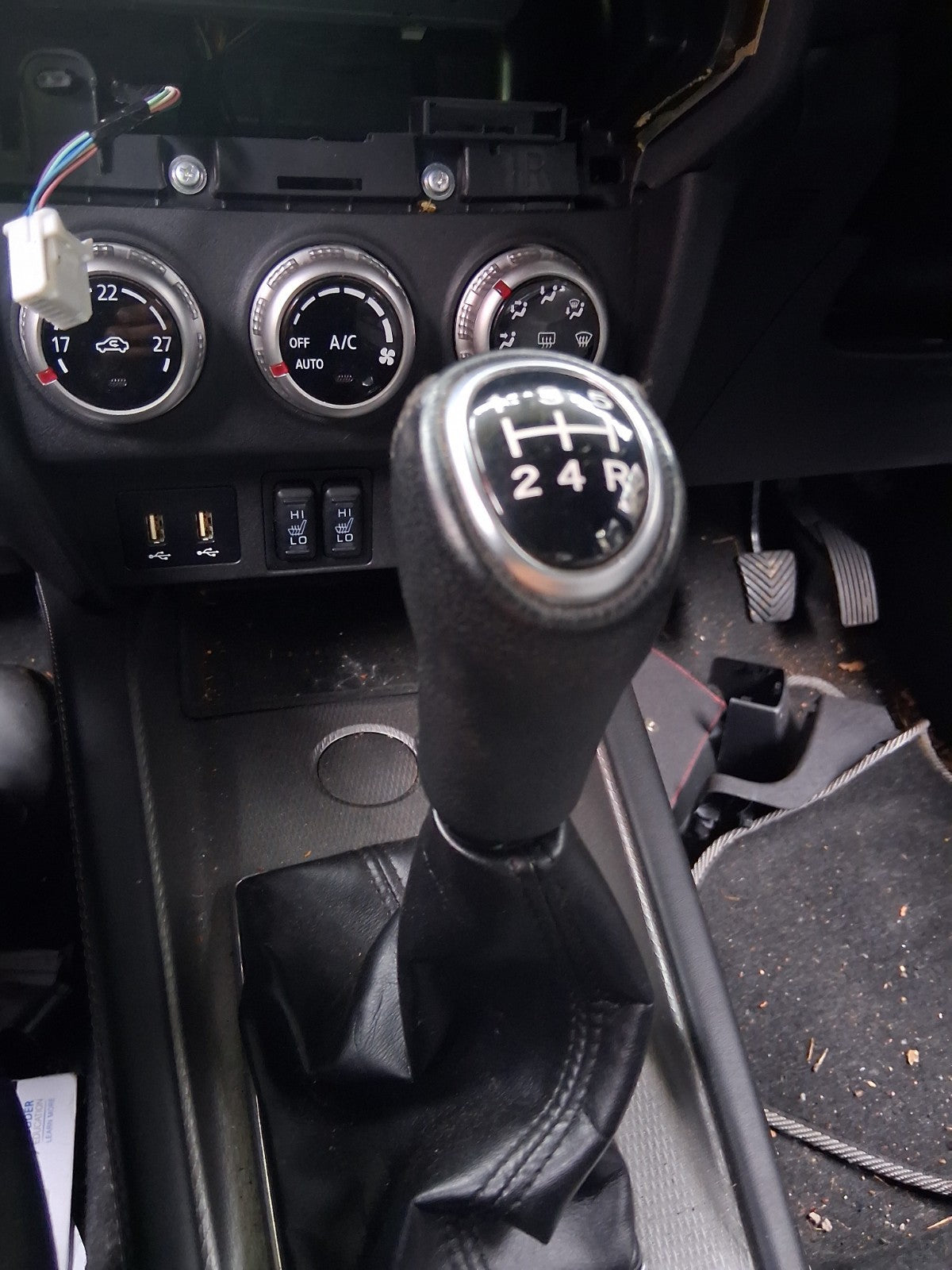 2020 MITSUBISHI ASX MANUAL GEAR STICK GEAR SHIFTER GEAR LEVER
