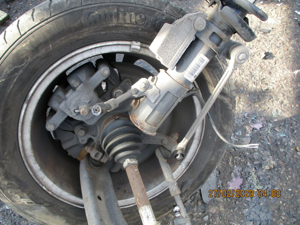 FORD B MAX 1.6 PETROL 2017 COMPLETE FRONT SUB FRAME AXLE DISC HUB SHOCK SPRING
